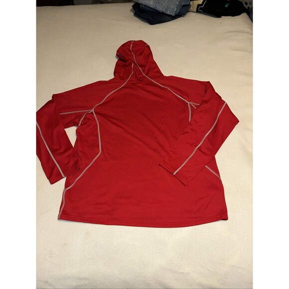 Washington Nationals Hoodie Mens XL Loose Sweatshirt Red Under Armour NWT - Picture 13 of 16